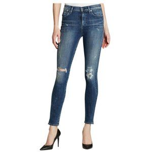 Citizens of Humanity Rocket High Rise Skinny Ripped Jeans